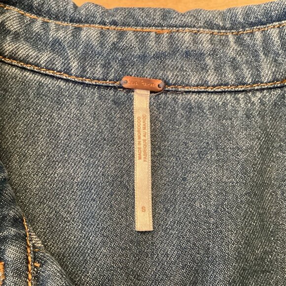 Free People Jean Jacket, Sz Small - Picture 11 of 11